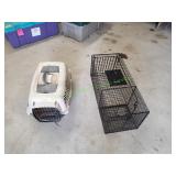Small Kennel w/ Animal Trap