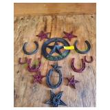 Cast Iron Decorative Stars & Horseshoes