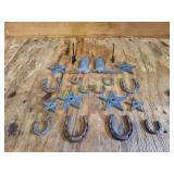 Cast Iron Decorative Stars, Horseshoes & More