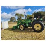 2003 John Deere 5420D Tractor w/ 542 Loader