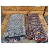 (2) Saddle Blankets