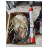 Box of Ropes, Hoses, Cables & More