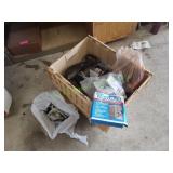 Tote of Weatherstrip, Caulking & More