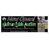CHECK OUT OUR KAUFMAN ESTATE ONLINE AUCTION