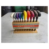 10pc T-Handle Hex Key Set, SAE