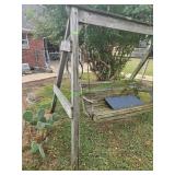 Wooden Outdoor Swing