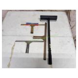 Lot of Squeegees