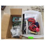 Box of Hand Weights & More