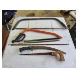 Lot of Hand Saws