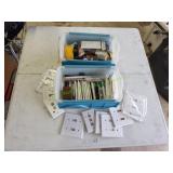 Totes of Switch Plates & More