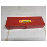 AllTrade Drill Bit Set in Red Metal Index Case