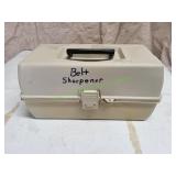 Worksharp Belt Sander in Sears Plastic Toolbox