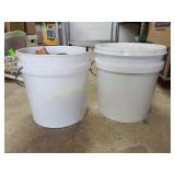 (2) Gallon Buckets w/ Wire & More