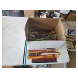 Box of Hand Saws, Blades & More