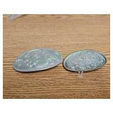 (2) Belt Buckles