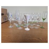Lot of Wine Glasses & More