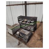 (2) Husky 6-Compartment Organizers & More
