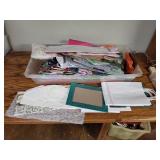 Large Underbed Tote w/Tissue Paper, Gift