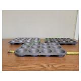 (3) 12-Cup Muffin Pans