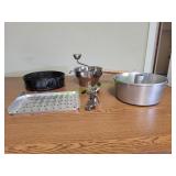 Aluminum Bundt Pan, Beater & More