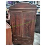Vtg Armoire on Casters