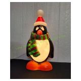 28" Holiday Penguin Blow Mold