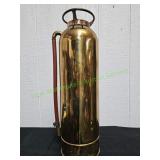 Underwriters Labortories Brass Fire Extinguisher