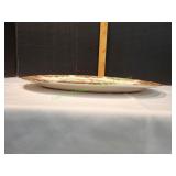 Vtg Oval Turkey Platter