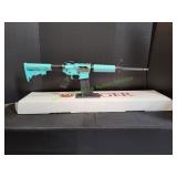 Ruger AR556 5.56 NATO Rifle, Tiffany Blue