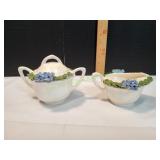 Vtg Porcelain Creamer & Sugar