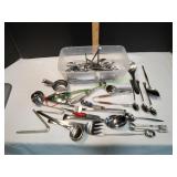 Lot of Flatware & Serving Utensils