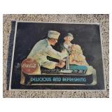 16x11.5 Drink Coca-Cola Metal Sign