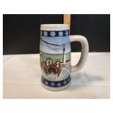Vtg 1995 Lighting the Way Home Budweiser Stein