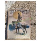 11x15 The Saturday Evening Post Metal Sign