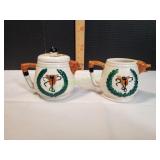 Hunt Scenes Signa The Tastesetter Sugar/Creamer