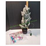Small 24" Christmas Tree w/ Ornaments