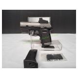 SCCY CPX-1 Red Dot 9mm Pistol, Black & SS