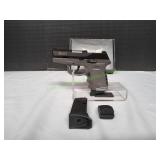 SCCY CPX2 9mm Pistol, Red Dot, Gray / Black