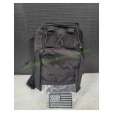 Crossbody Tactical Gear Bag w/ Flag Patch