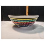 12" Handpainted Pier 1 Imports Serving Bowl