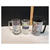 (3) Dallas Cowboys Mugs / Cups