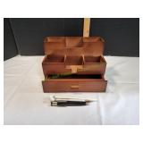 Wood Desk Organizer