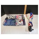 Rangers Beach Towel & Umbrella