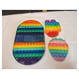 (3) Pop It Fidget Toys