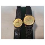 (2) Watches w/ Black Bands