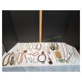 2lbs of Costume Necklaces & Bracelets