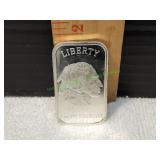 1 oz Native American Buffalo .999 Fine Silver Bar