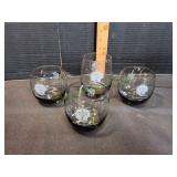 New Orleans Saints Cocktail Glasses