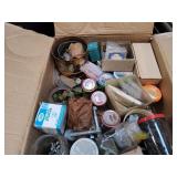 Box of Nails, Screws, Bolts, Nuts & More