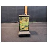 Vtg Wall-Mounted Matchbox Holder